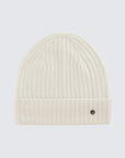 Women's 100% Pure Cashmere Ribbed Cuff Beanie