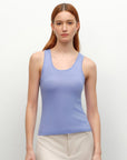 Soft Cashmere Silk Sleeveless Tank