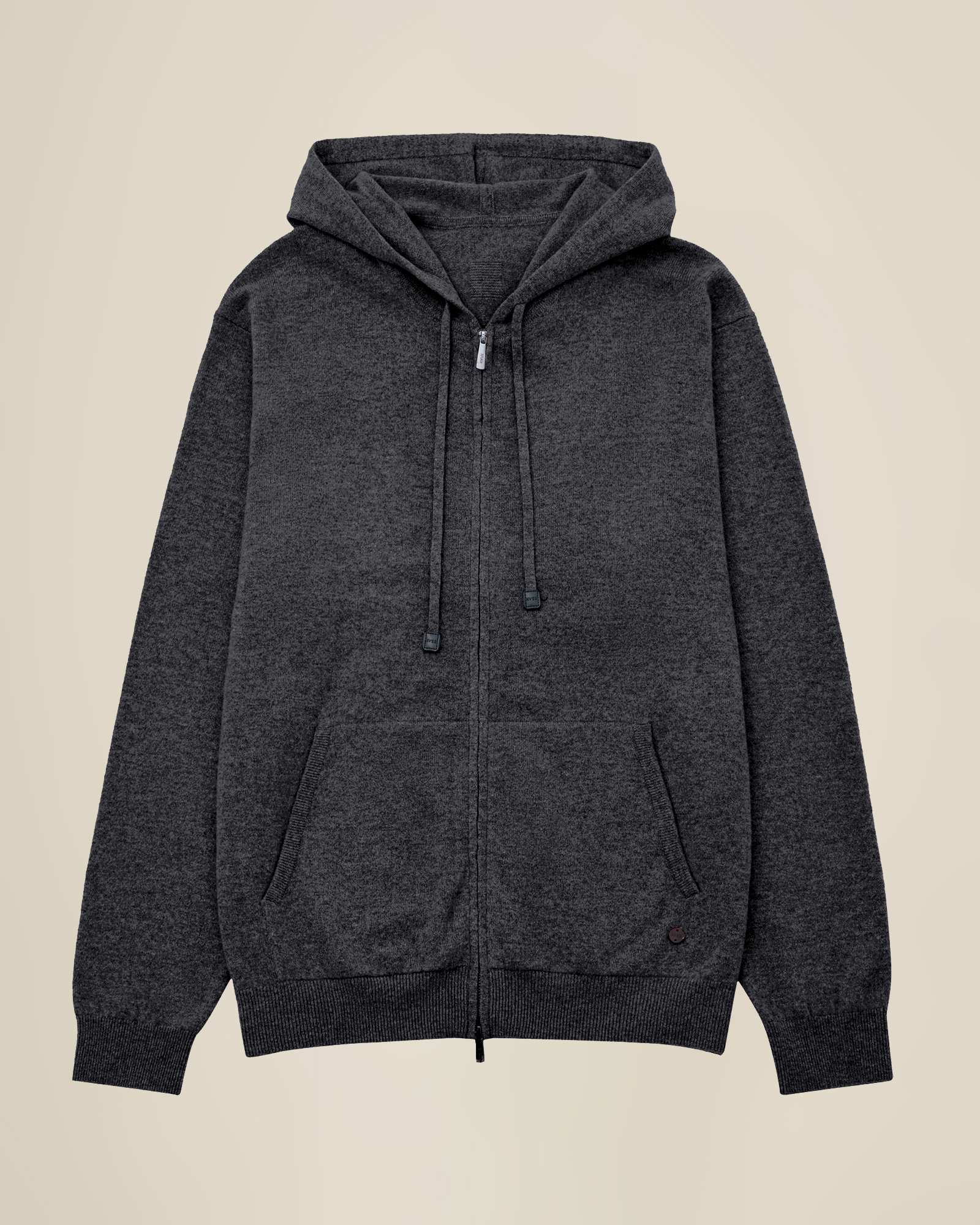 Men's 100% Pure Cashmere Zip Up Hoodie