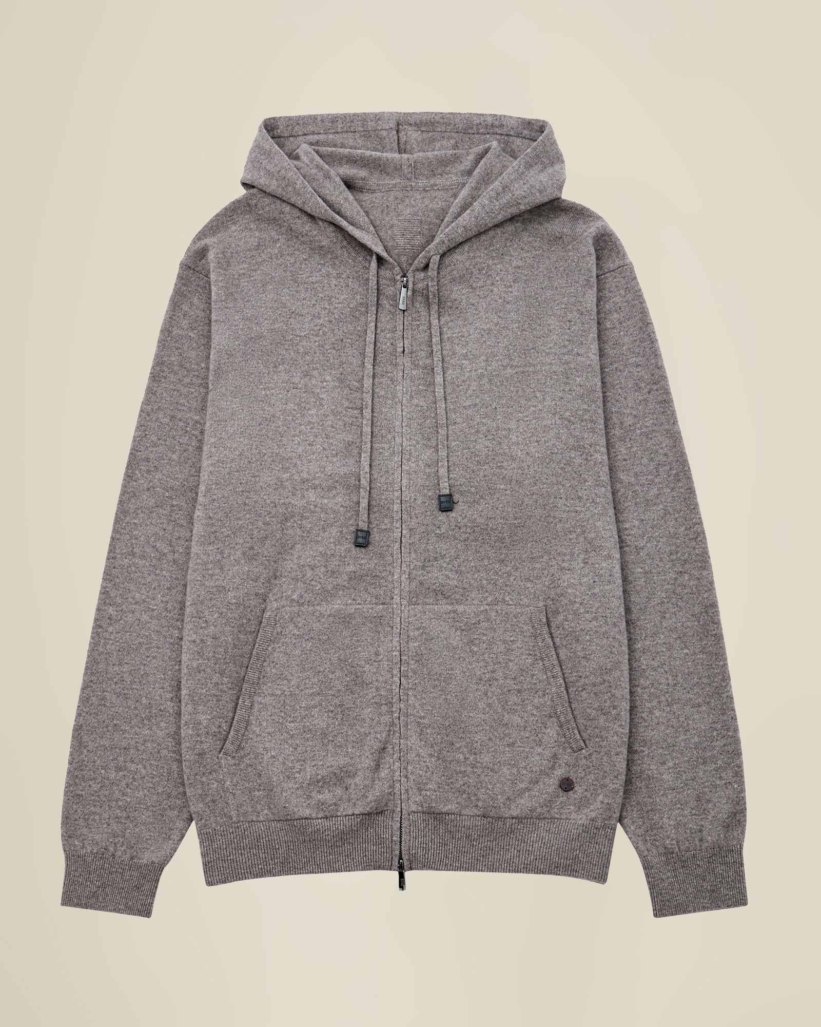 Men's 100% Pure Cashmere Zip Up Hoodie