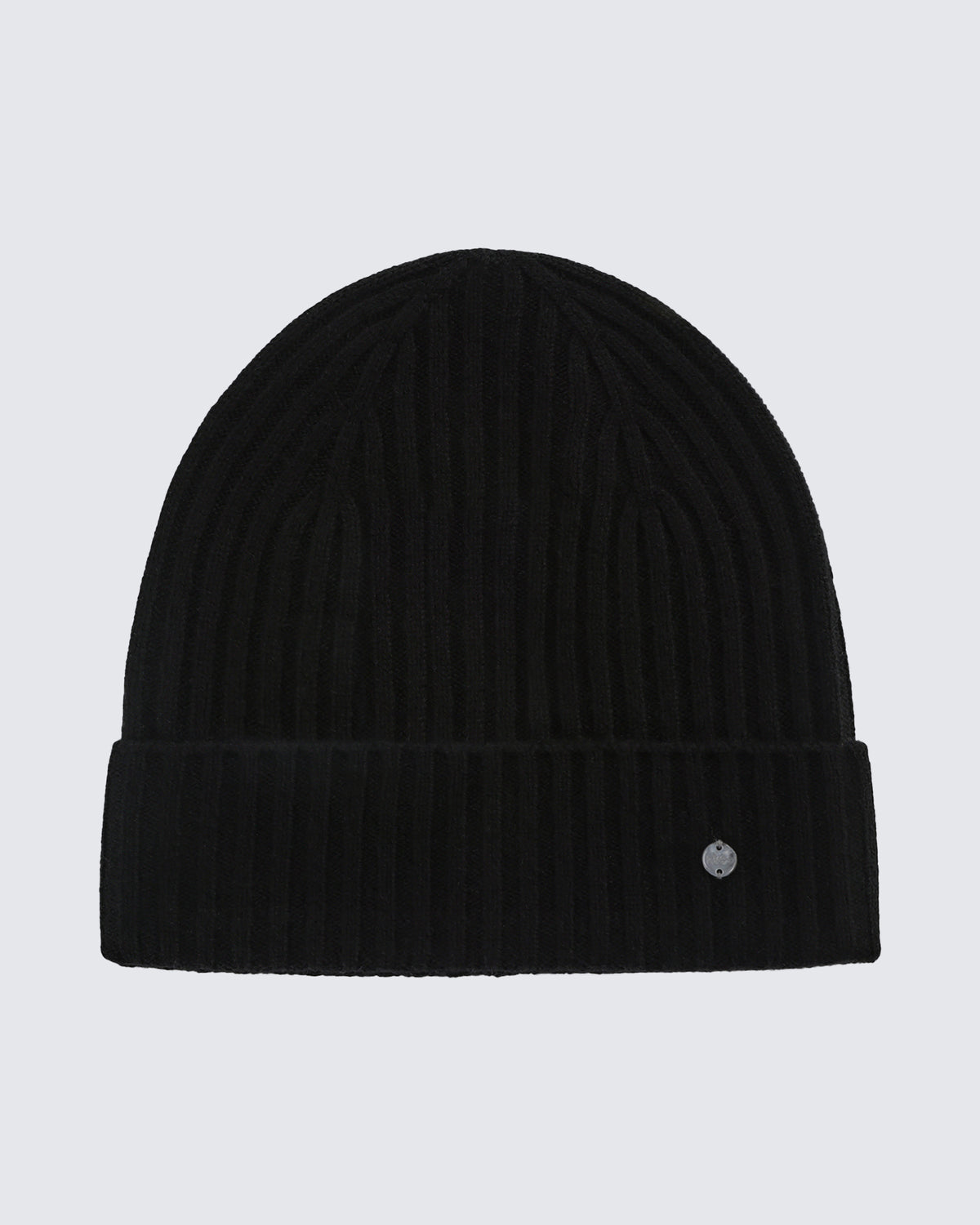 Women's 100% Pure Cashmere Ribbed Cuff Beanie