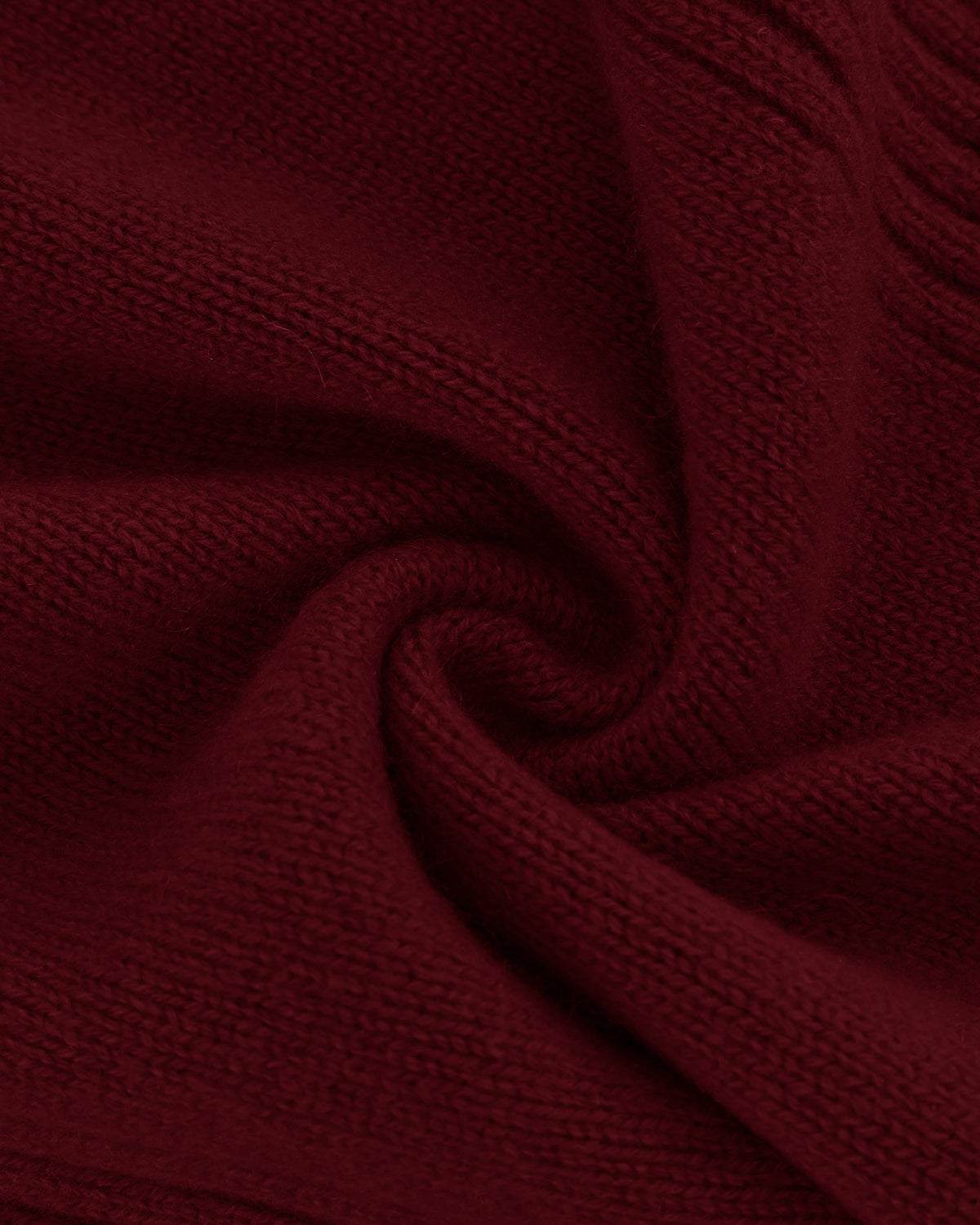 Women's 100% Pure Cashmere Ribbed Scarf
