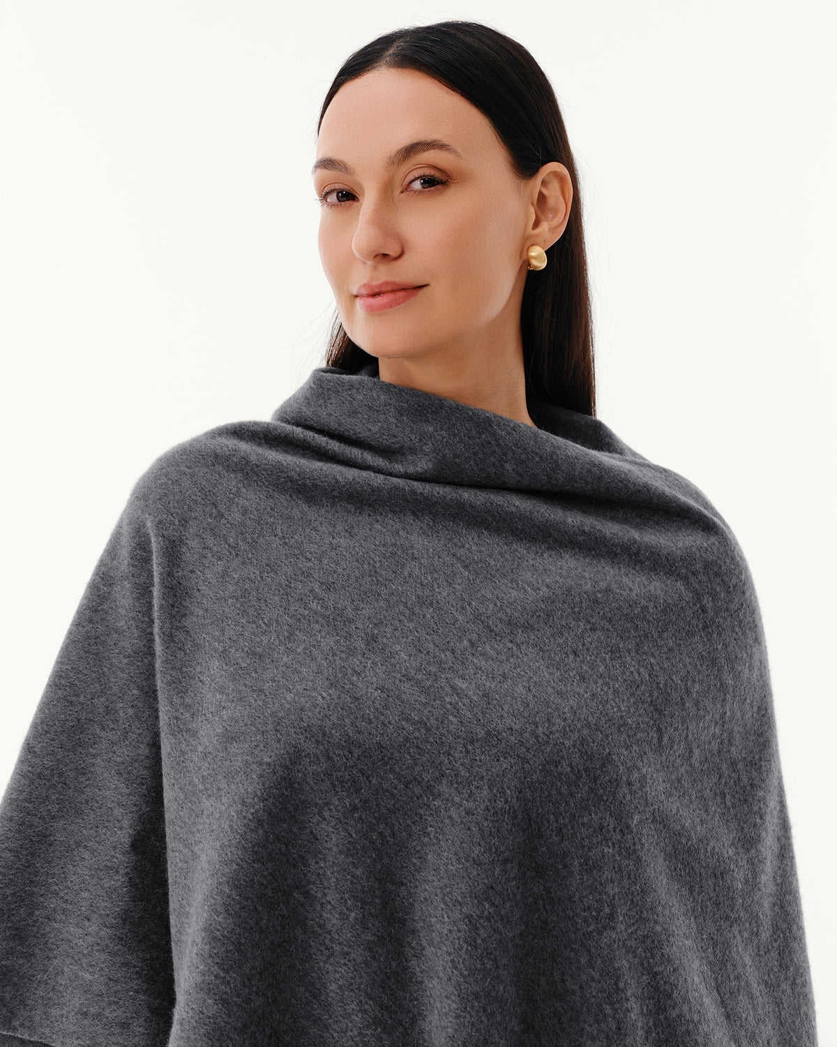 100% Pure Cashmere Brushed Shawl