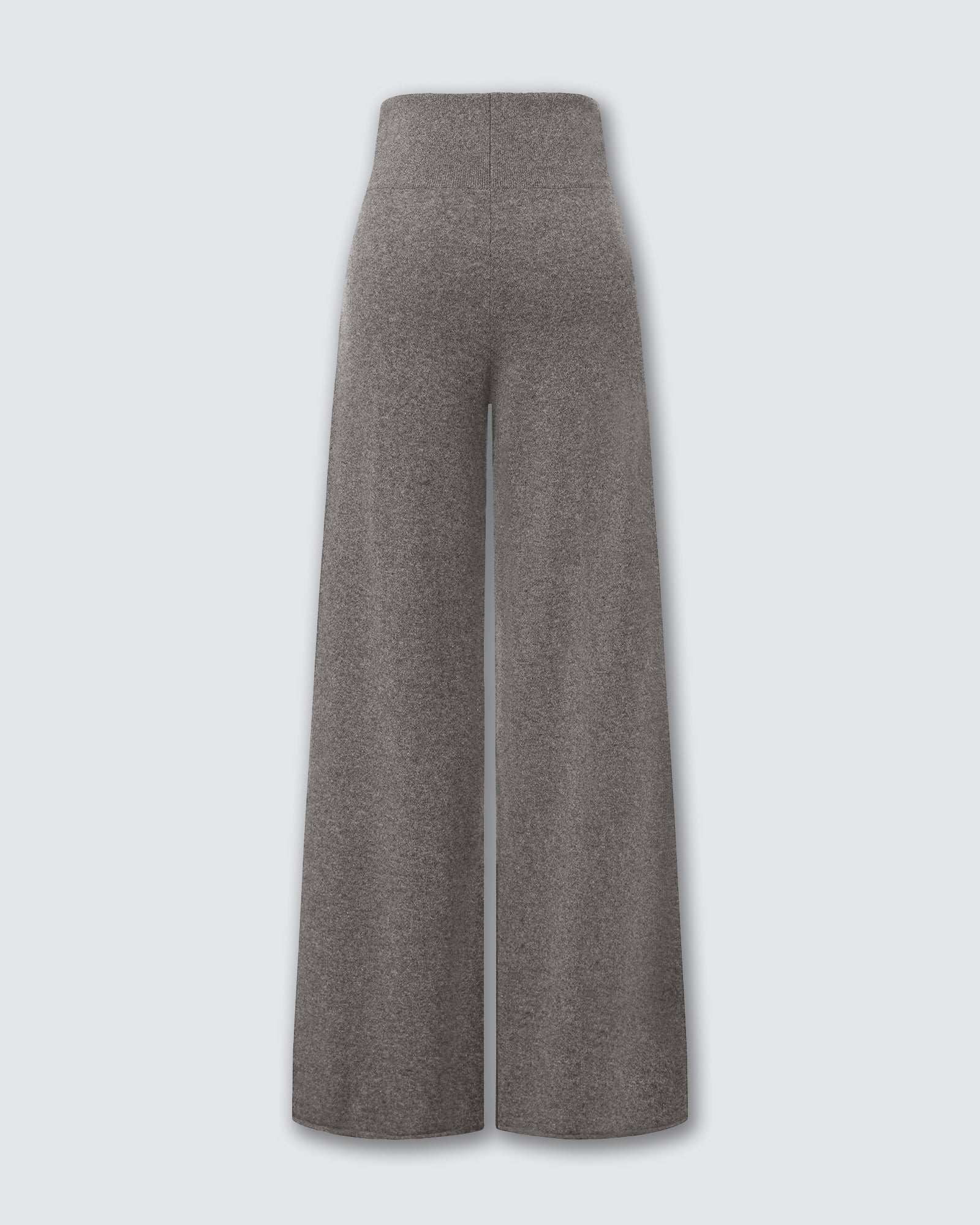Women's 100% Pure Cashmere Wide-Leg Pants