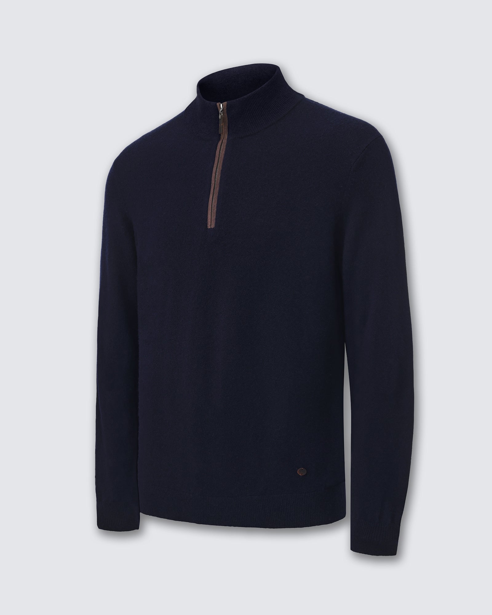 Men's 100% Pure Cashmere Quarter Zip Pullover