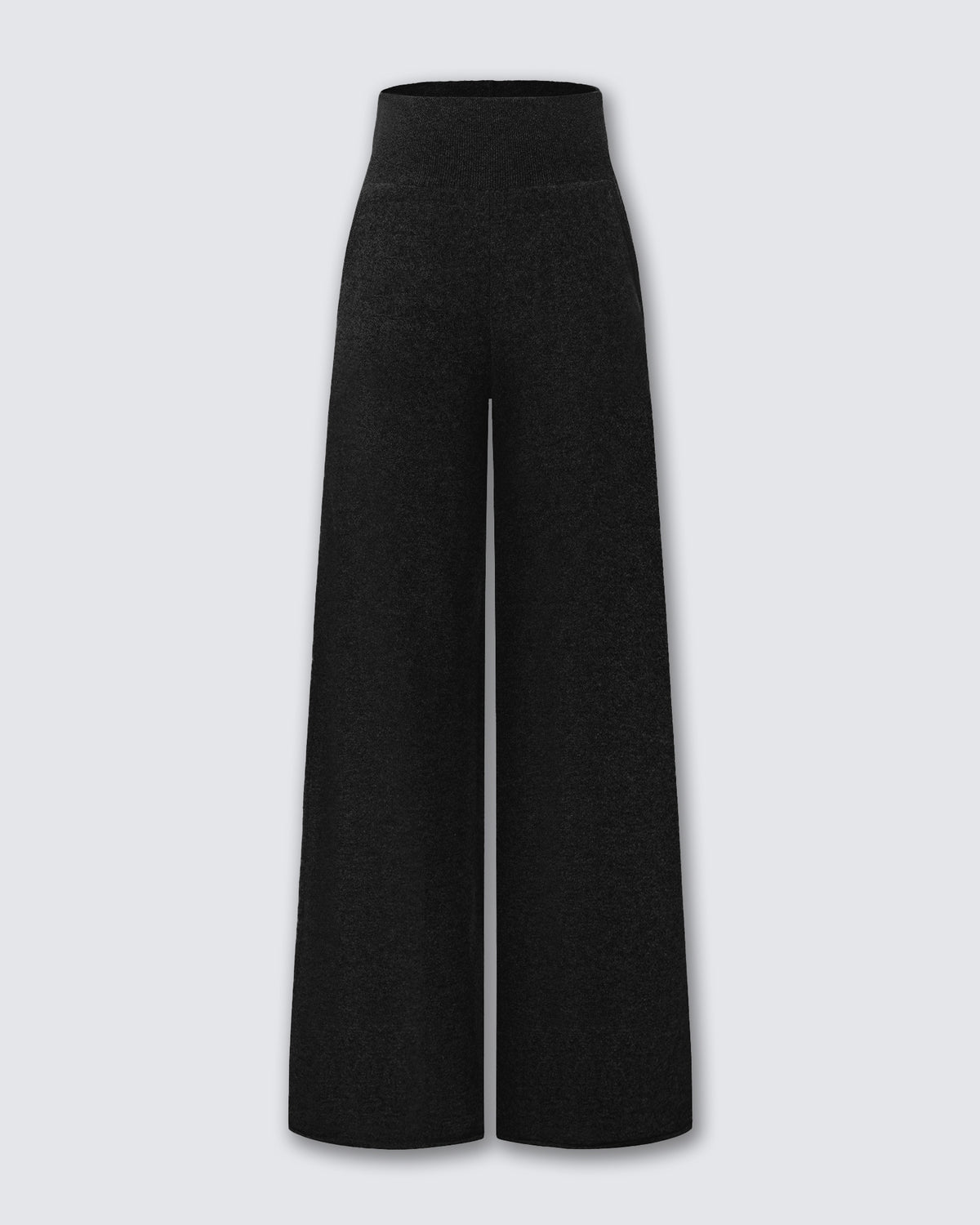 Women's 100% Pure Cashmere Wide-Leg Pants