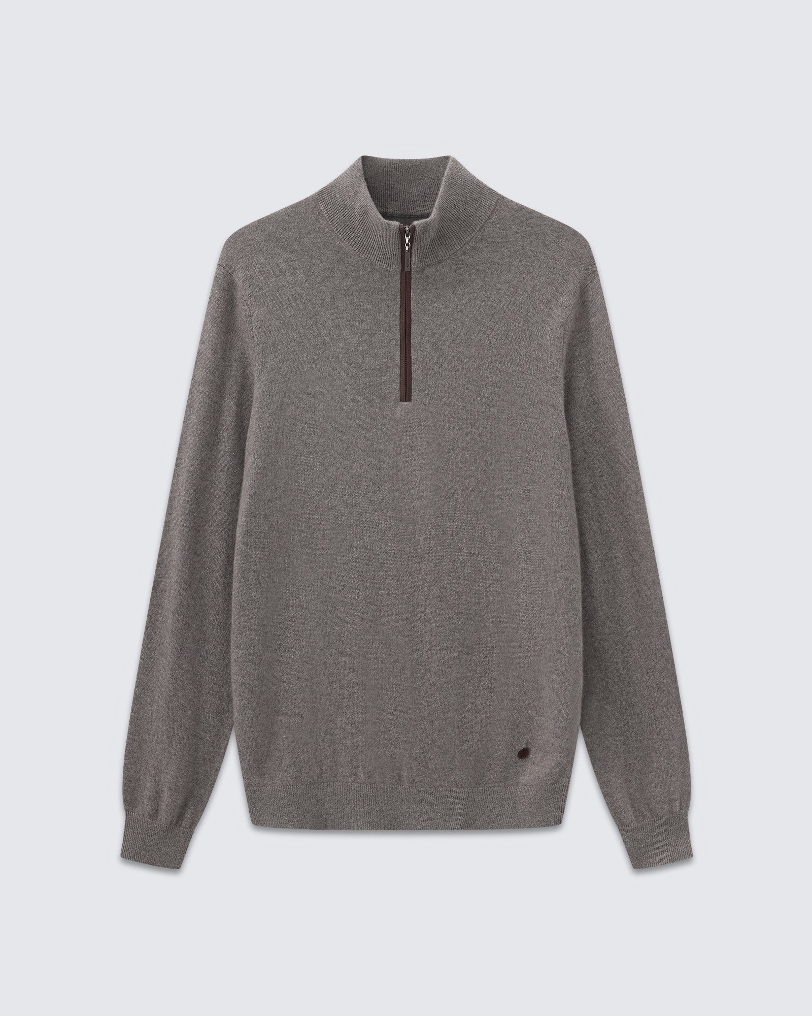 Men's 100% Pure Cashmere Quarter Zip Pullover
