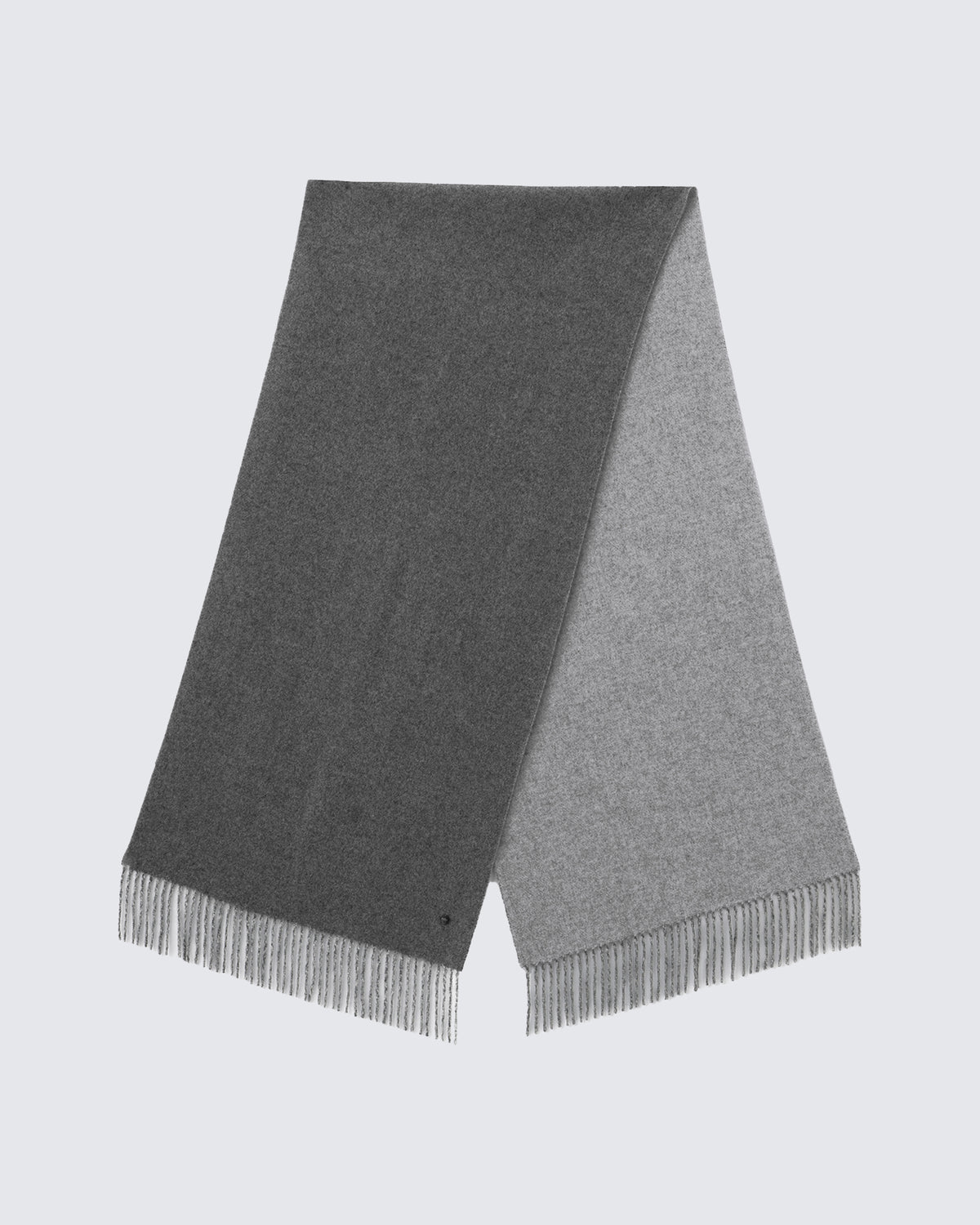 100% Pure Cashmere Double-Layer Brushed Scarf