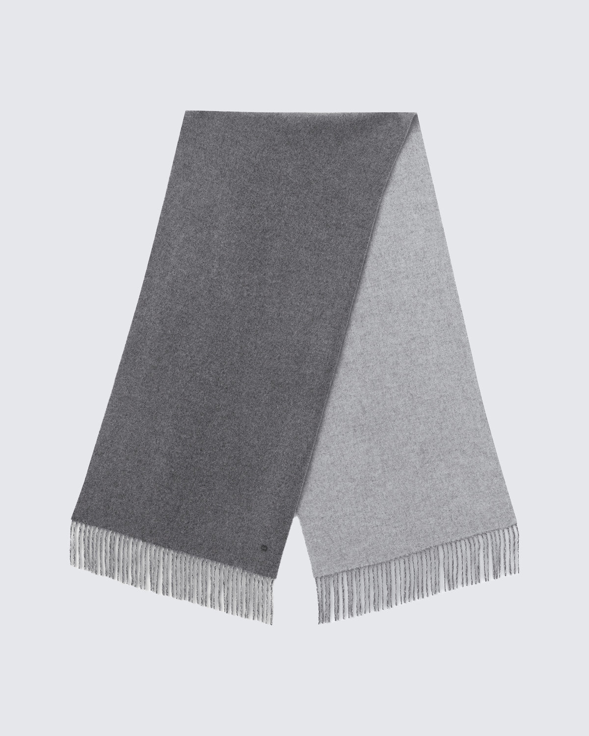 100% Pure Cashmere Double-Layer Brushed Scarf