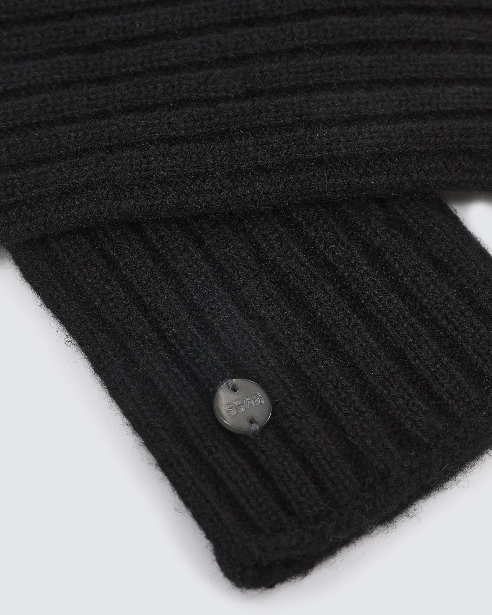 Women's 100% Pure Cashmere Ribbed Gloves