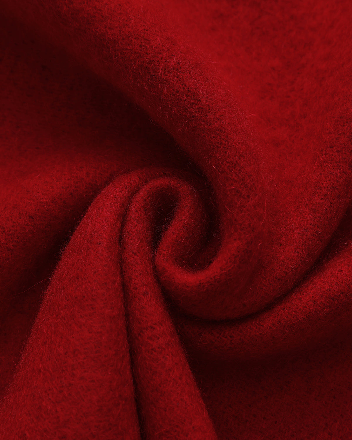 100% Pure Cashmere Double-Layer Brushed Scarf