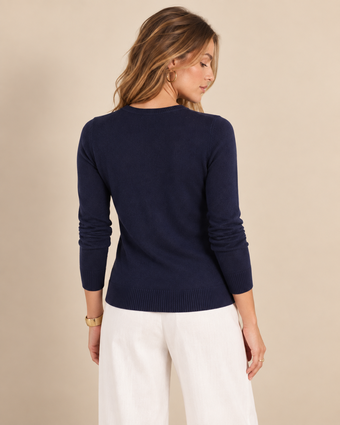 Ultra Soft 100% Cashmere Crewneck Sweater