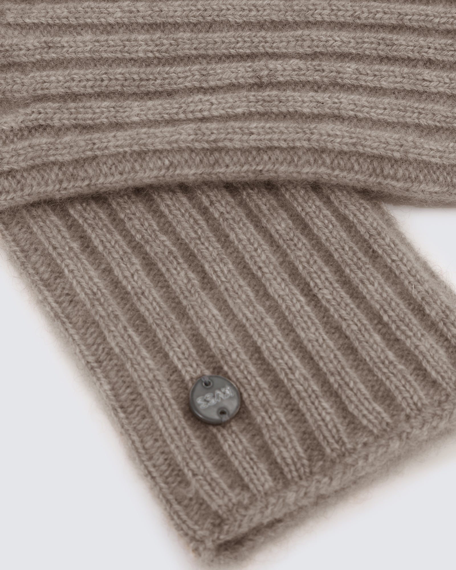 Women's 100% Pure Cashmere Ribbed Gloves