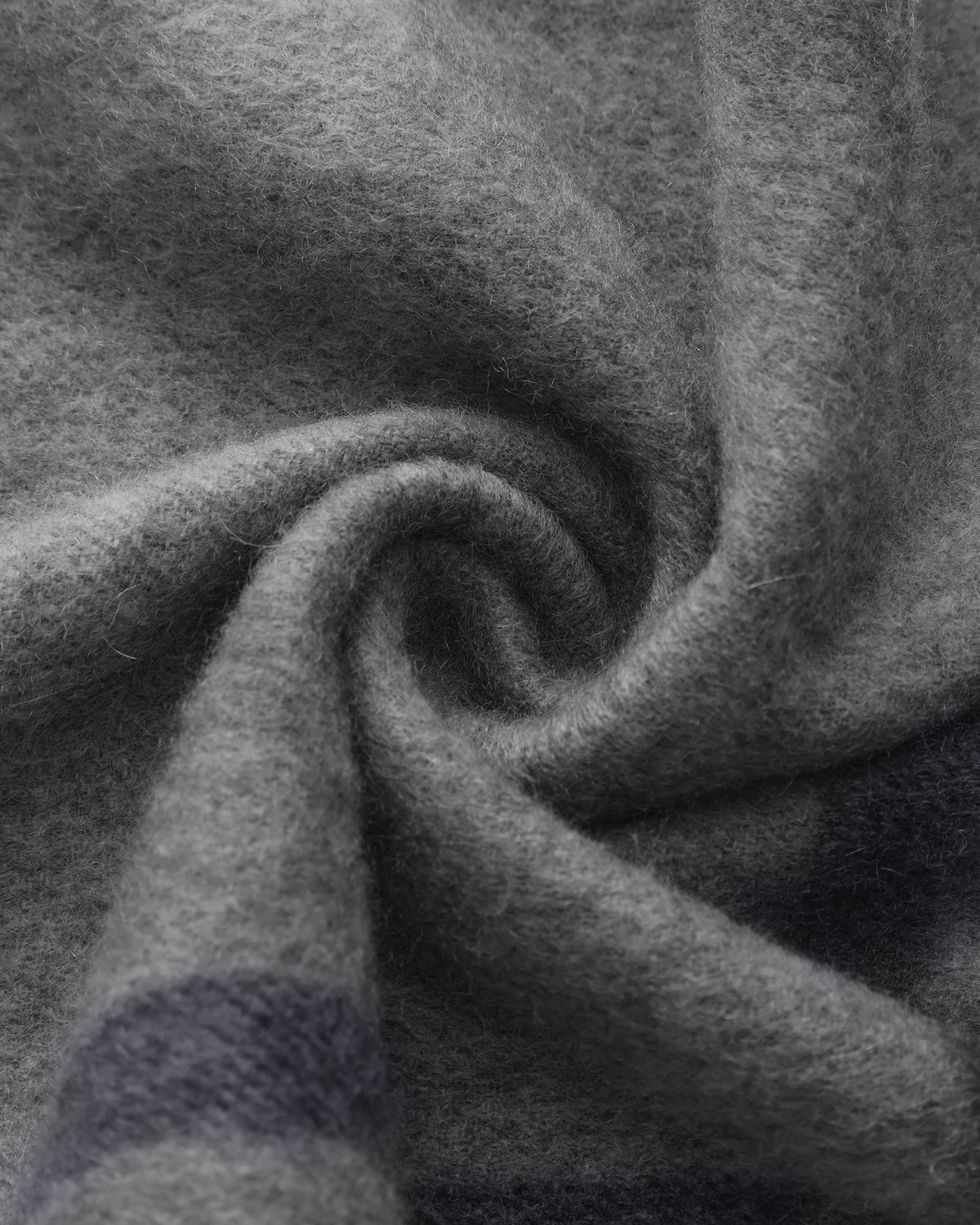 100% Pure Cashmere Brushed Check Scarf