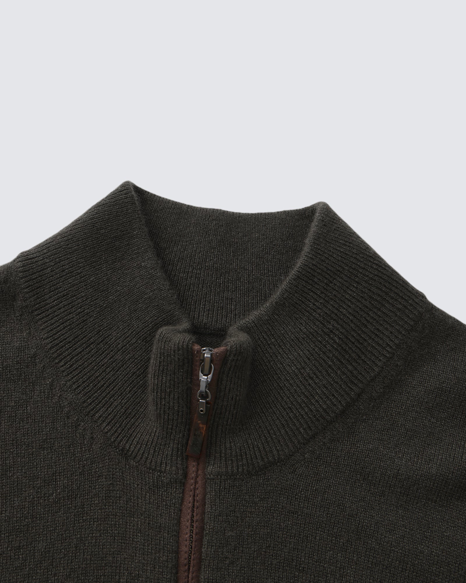 Men's 100% Pure Cashmere Quarter Zip Pullover
