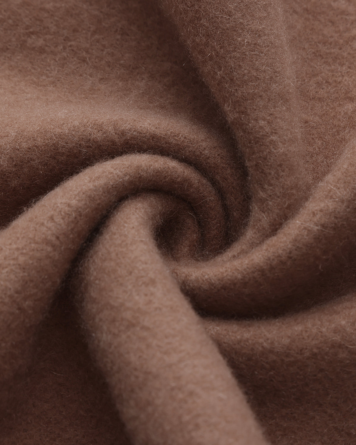 100% Pure Cashmere Double-Layer Brushed Scarf