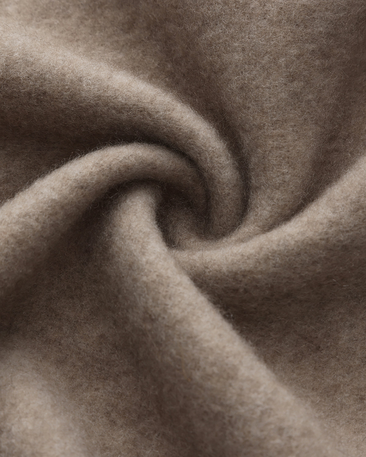 100% Pure Cashmere Double-Layer Brushed Scarf