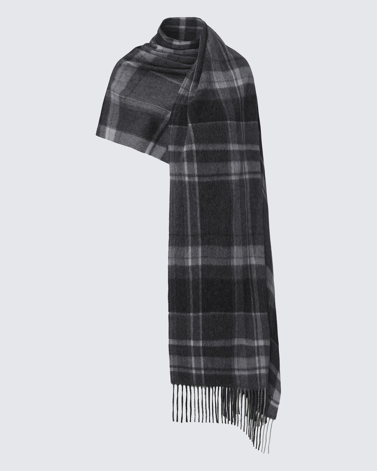 100% Pure Cashmere Brushed Shawl
