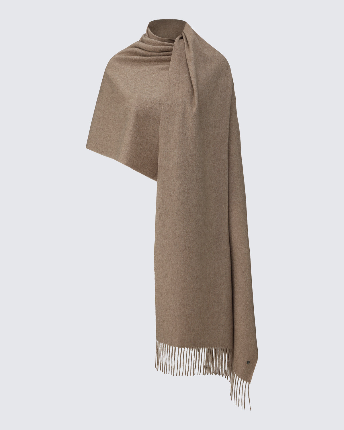 100% Pure Cashmere Brushed Shawl
