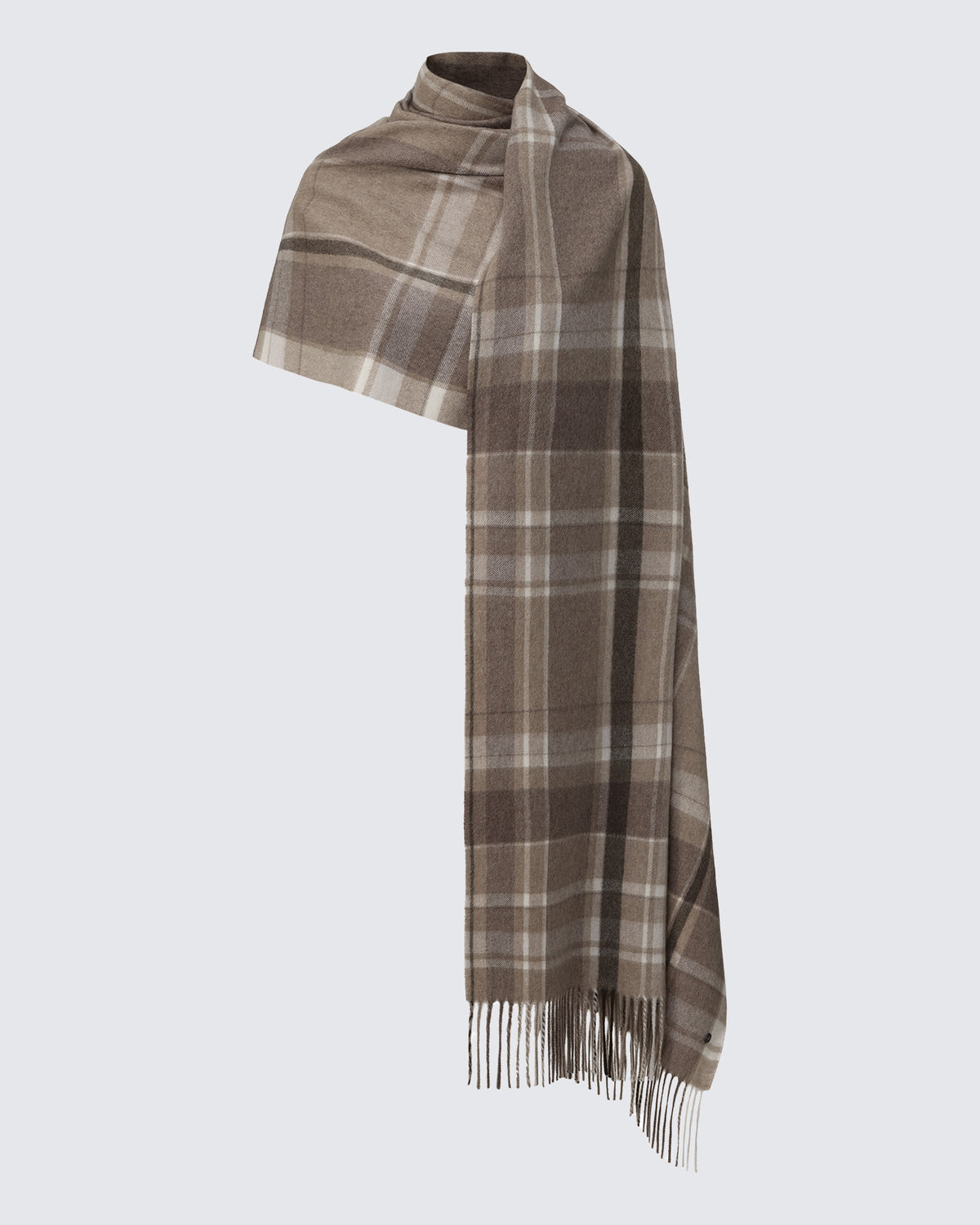 100% Pure Cashmere Brushed Shawl