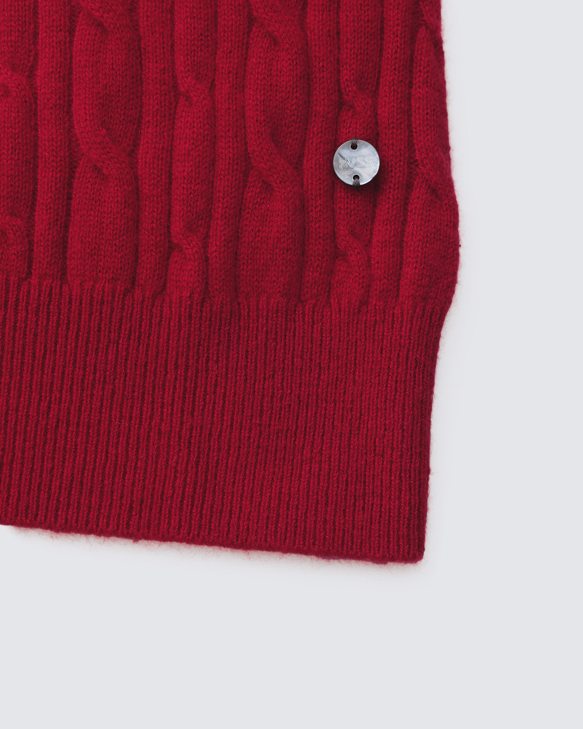 Women's 100% Pure Cashmere Cable Knit Crew Neck Sweater