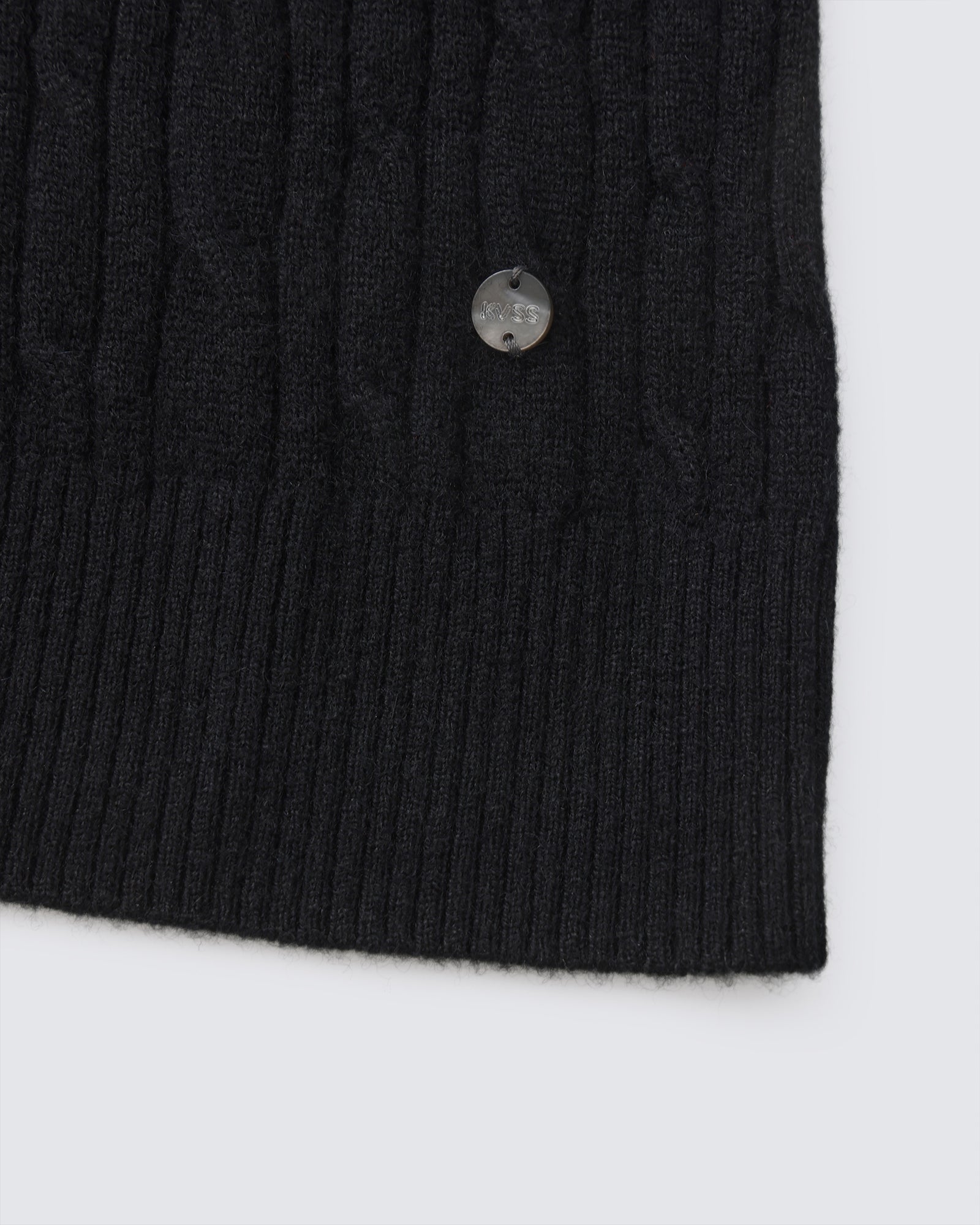 Women's 100% Pure Cashmere Cable Knit V-Neck Sweater