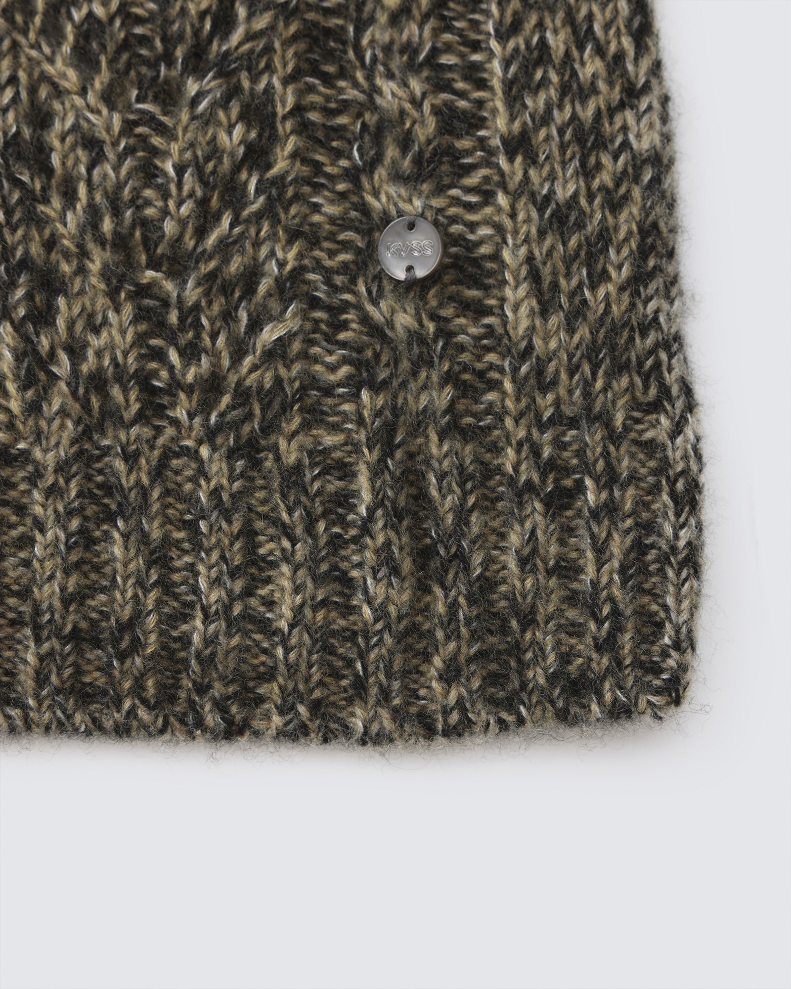 Women's Cashmere Silk Cable Knit Crew Neck Sweater