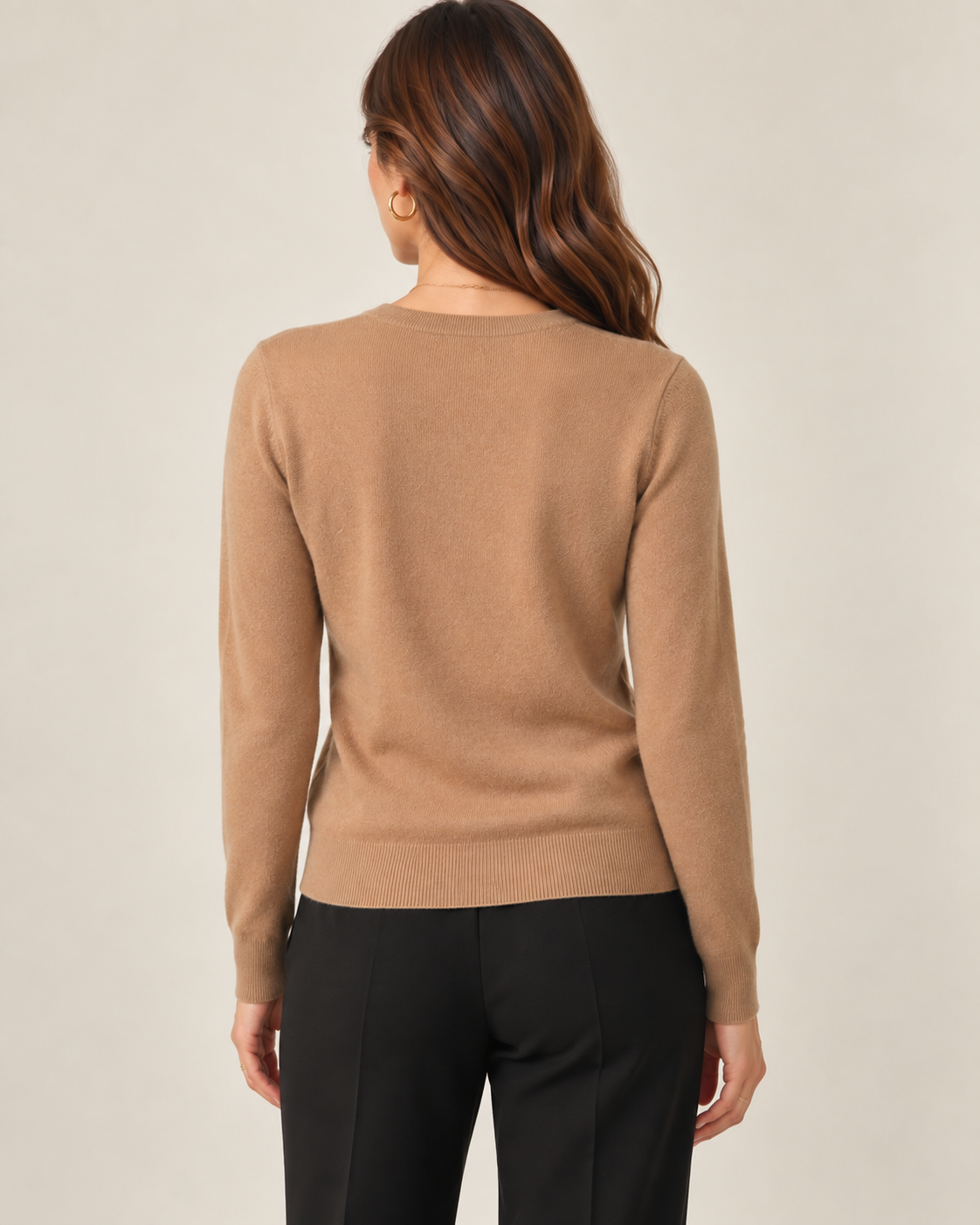 Classic 100% Cashmere Crewneck Sweater