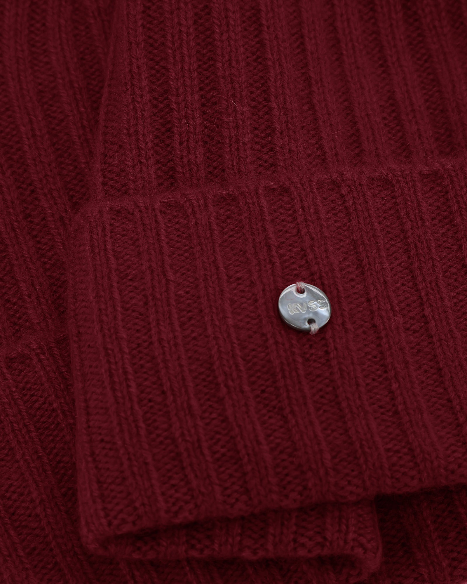 Women's 100% Pure Cashmere Ribbed Cuff Beanie