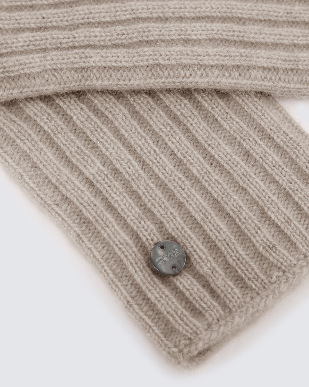 Women's 100% Pure Cashmere Ribbed Gloves