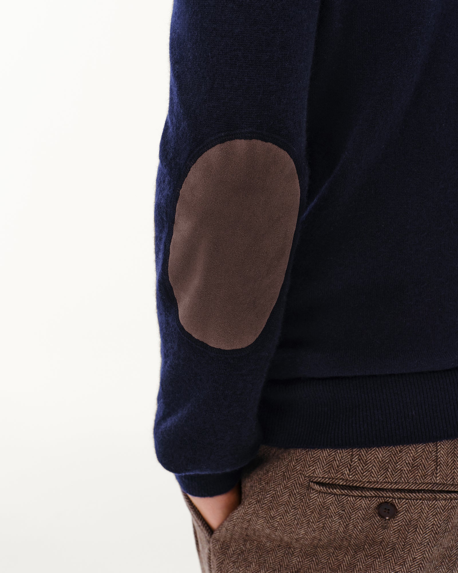 Men's 100% Pure Cashmere Quarter Zip Pullover