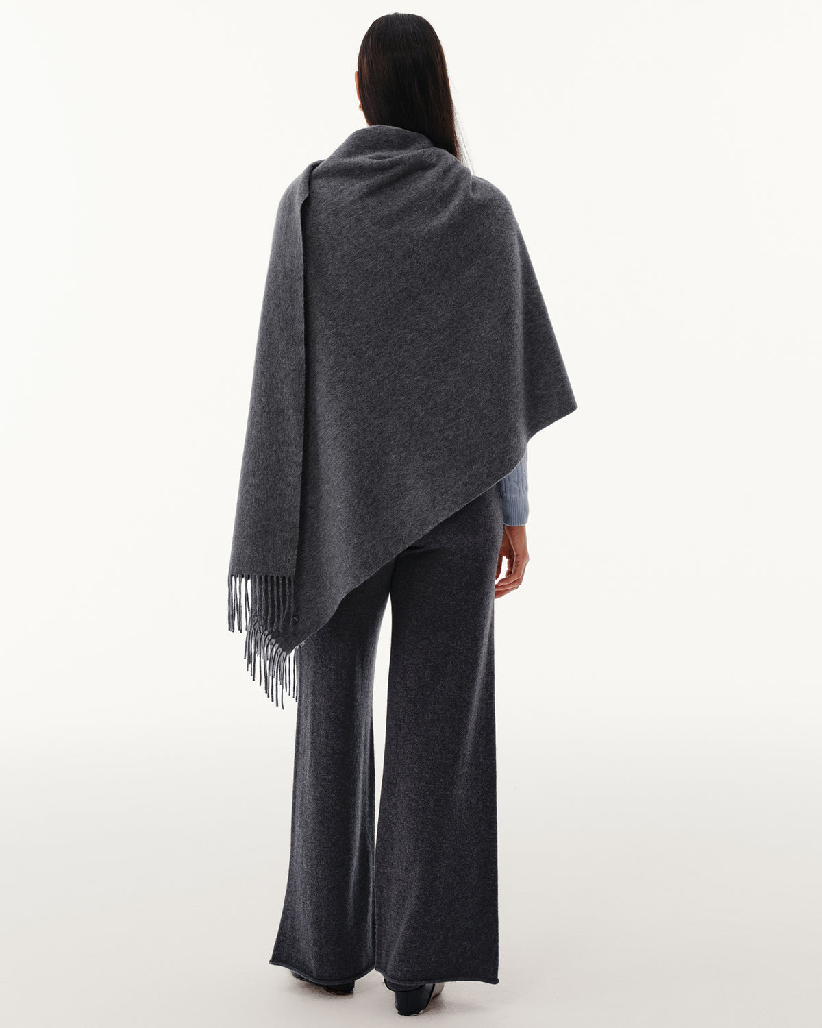 100% Pure Cashmere Brushed Shawl