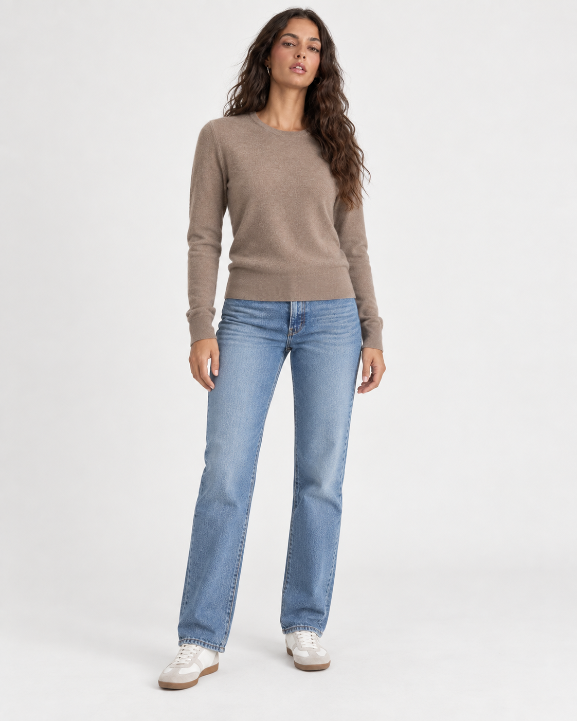 Ultra Soft 100% Cashmere Crewneck Sweater