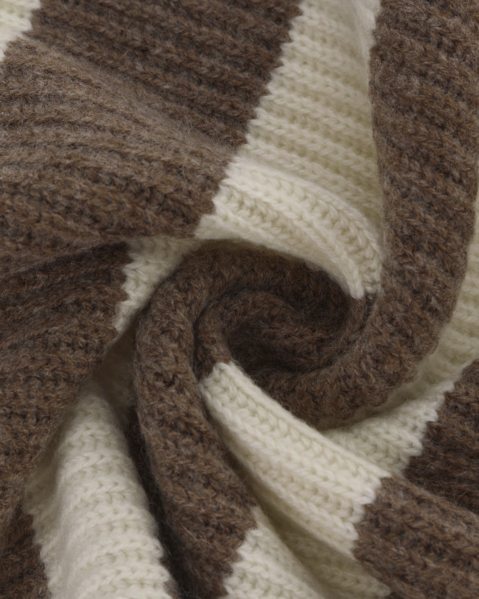 Wool-Cashmere Striped Hat, Scarf &amp; Gloves Set