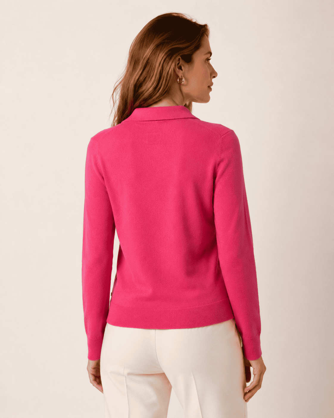 Ultra Soft Cashmere Polo Neck Sweater