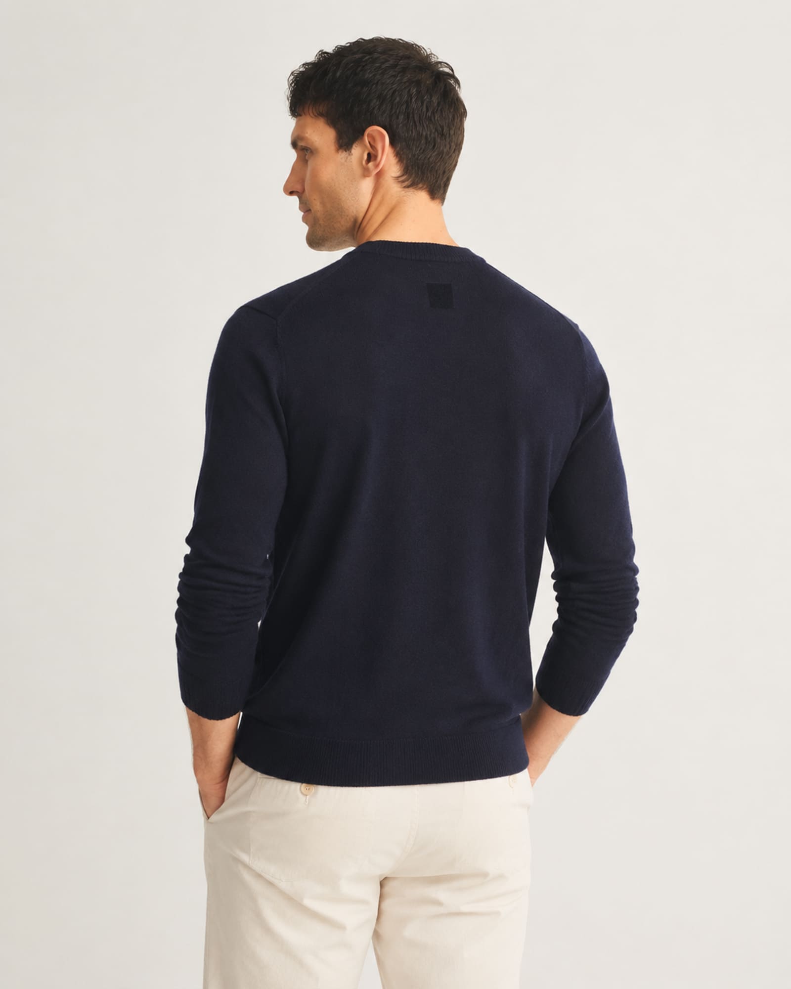 Lightweight 100% Cashmere Crewneck Sweater