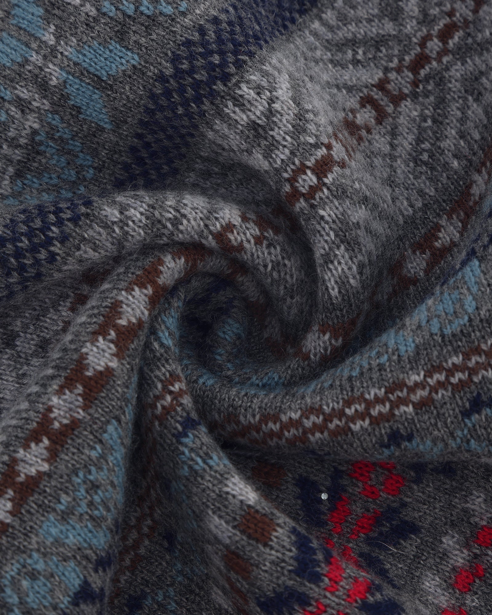 Men's Wool-Cashmere Fair Isle Hat, Scarf &amp; Gloves Set