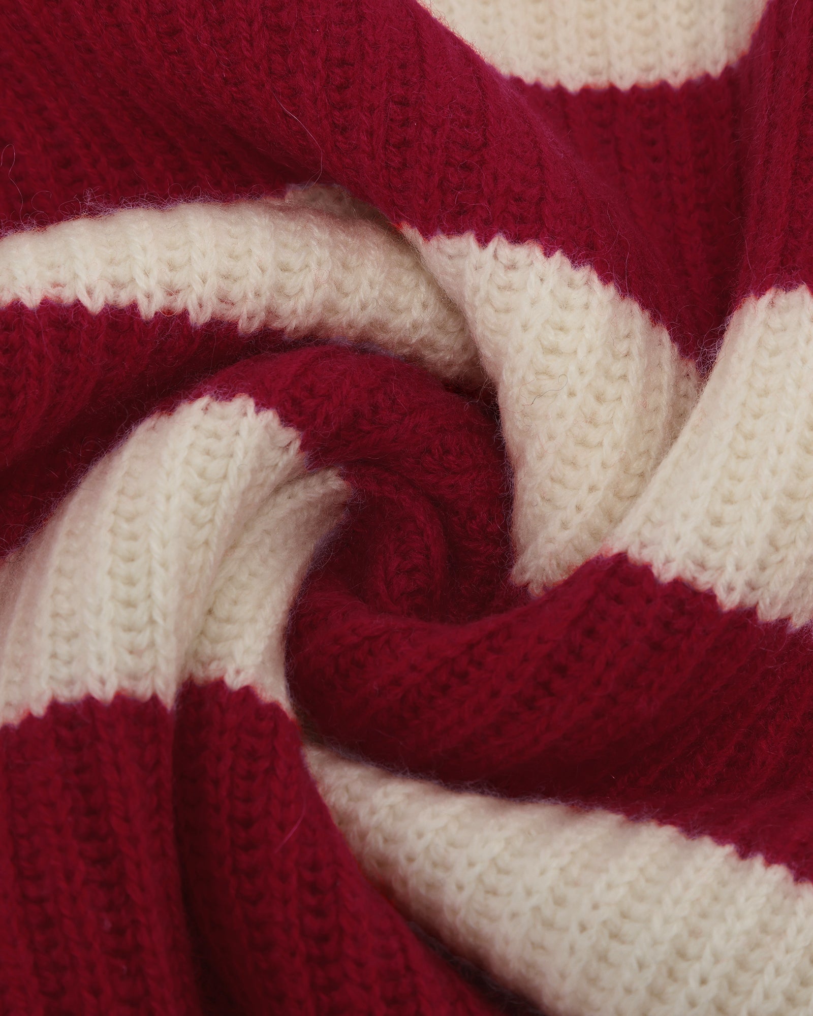 Wool-Cashmere Striped Hat, Scarf &amp; Gloves Set