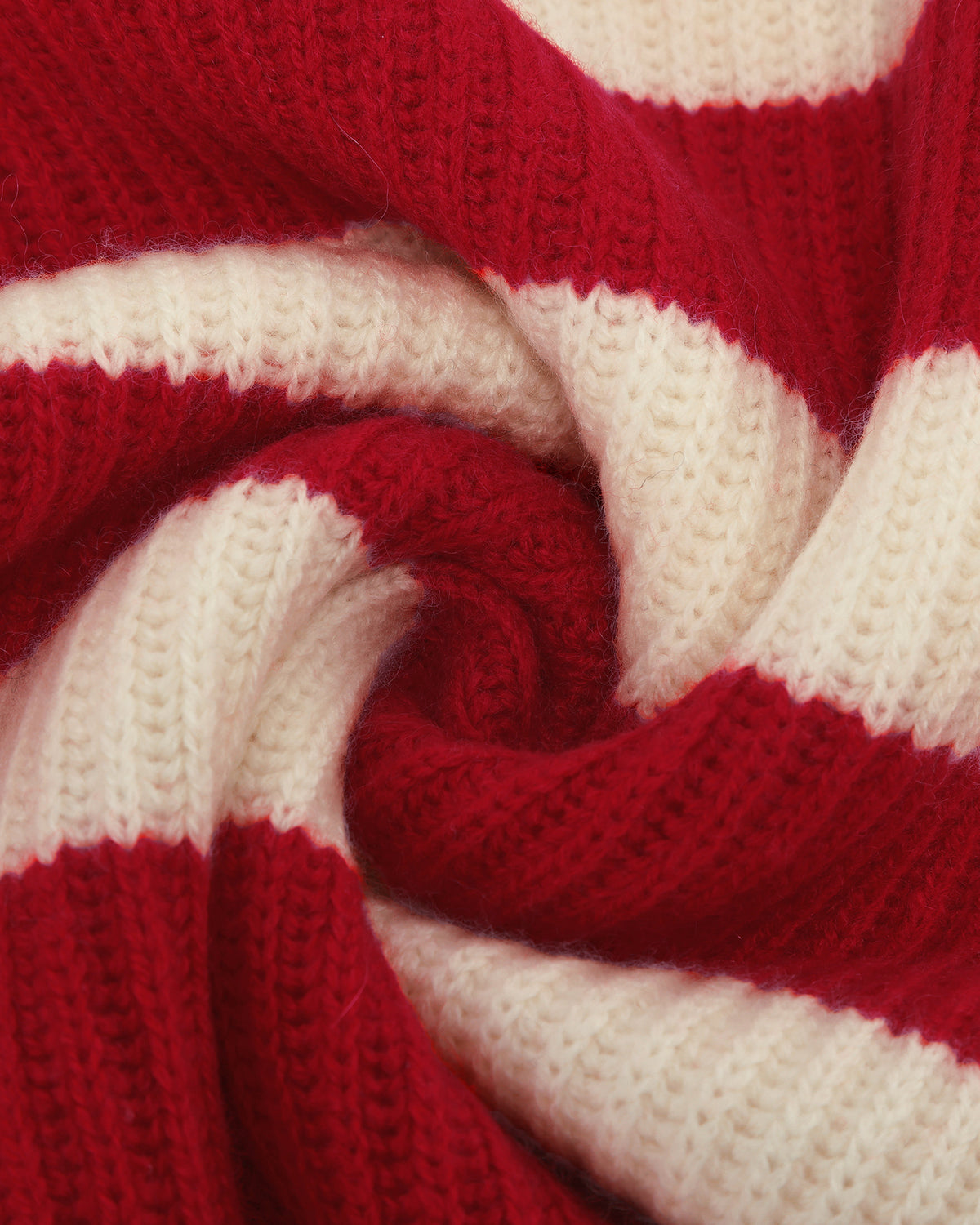 Wool-Cashmere Striped Hat, Scarf &amp; Gloves Set