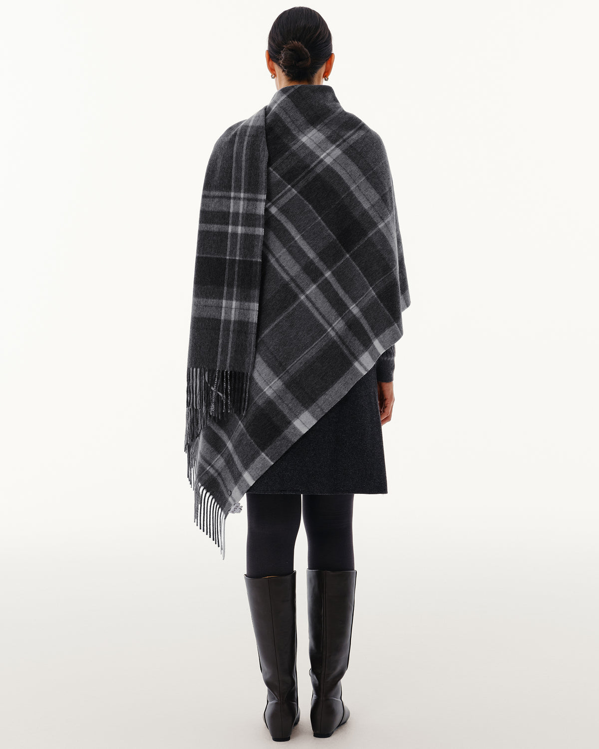 100% Pure Cashmere Brushed Shawl