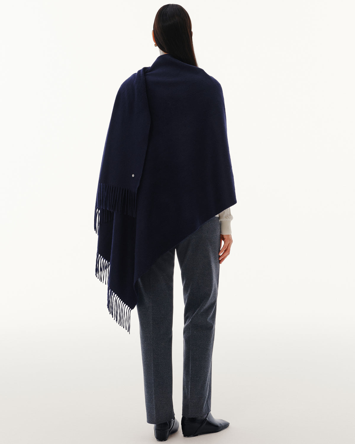 100% Pure Cashmere Brushed Shawl