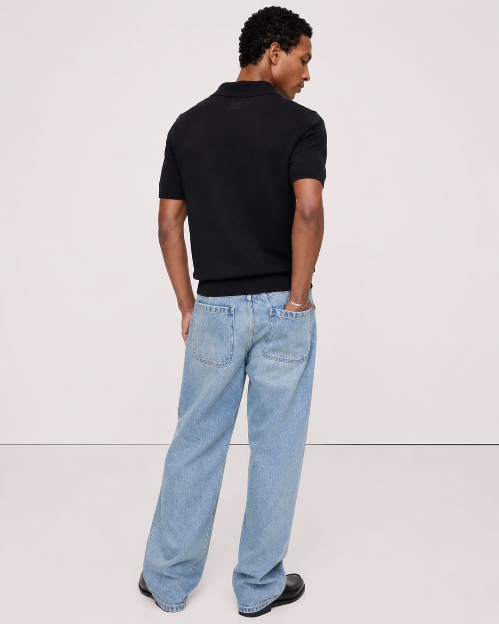 Breathable Pima Cotton Cashmere Polo Shirt