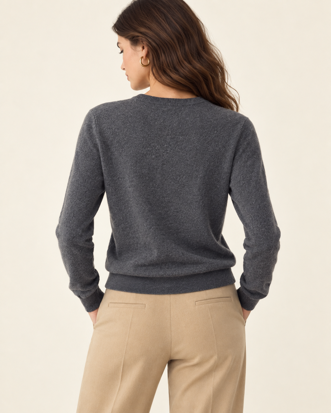 Ultra Soft 100% Cashmere Crewneck Sweater