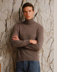 Premium 100% Cashmere Turtleneck Sweater