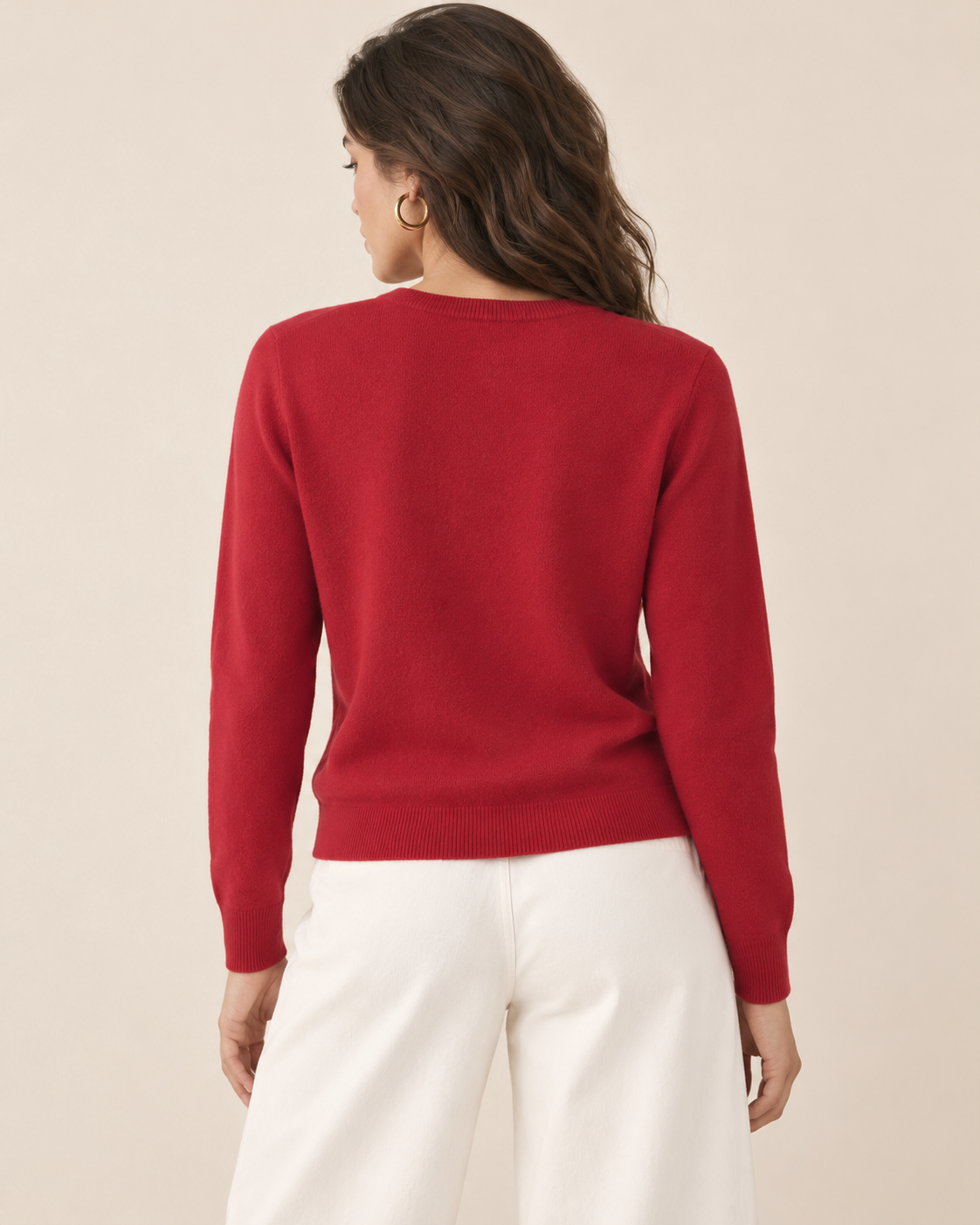 Ultra Soft 100% Cashmere Crewneck Sweater