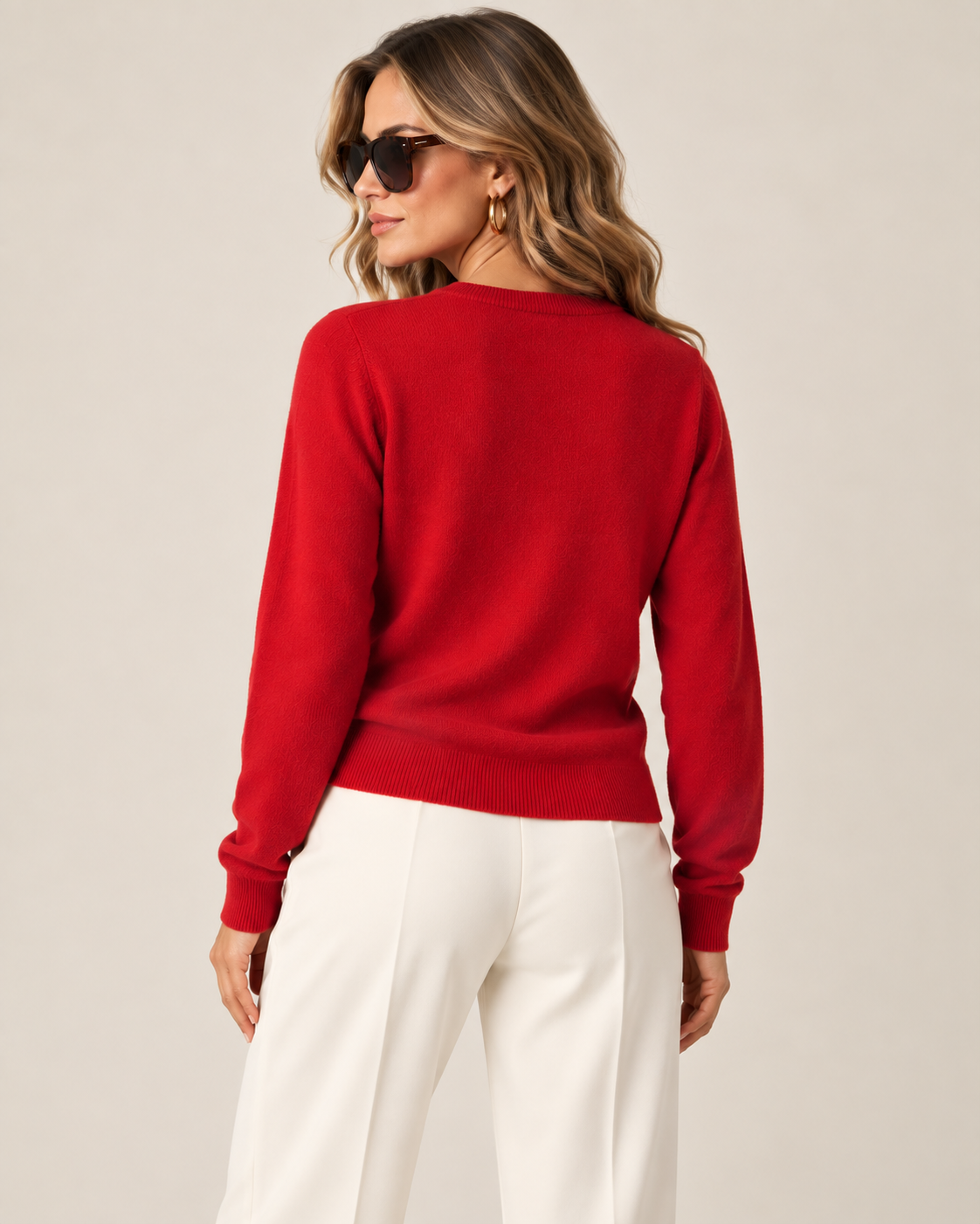Classic 100% Cashmere Crewneck Sweater
