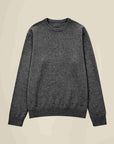 Men's 100% Pure Cashmere Crew Neck Pullover Sweater
