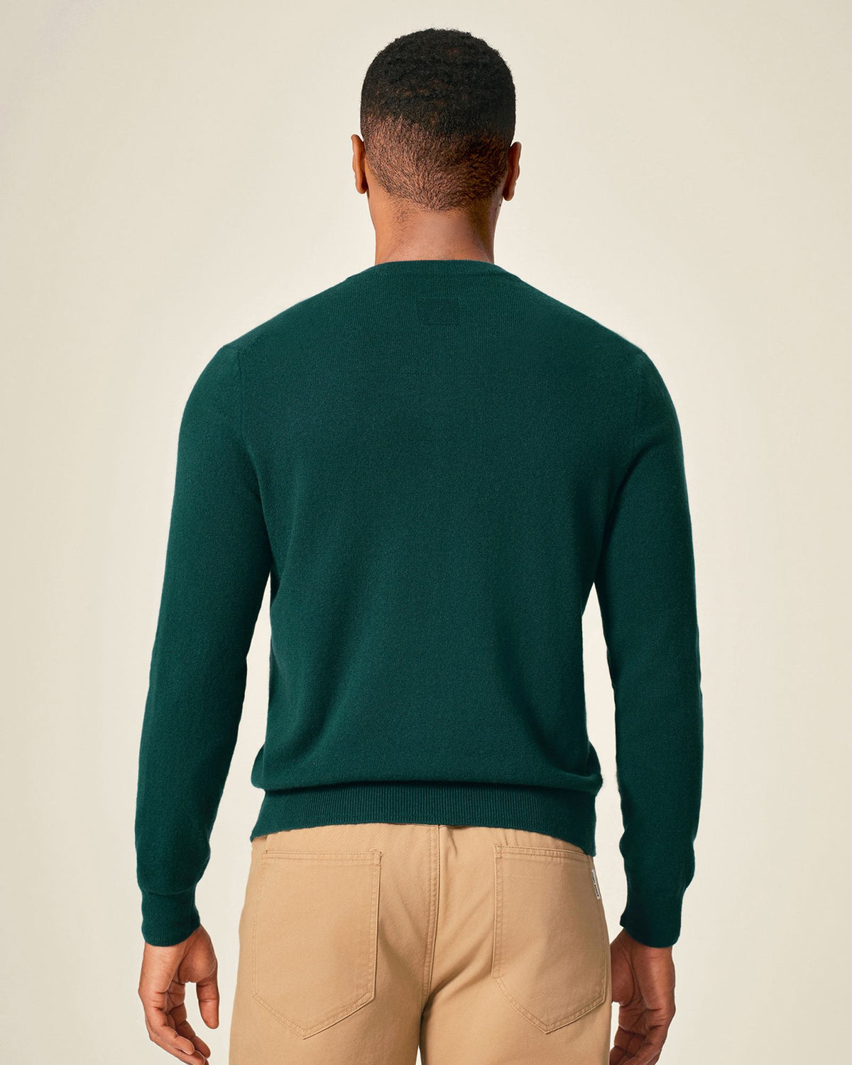 100% Luxe Cashmere Crew Neck Pullover Sweater