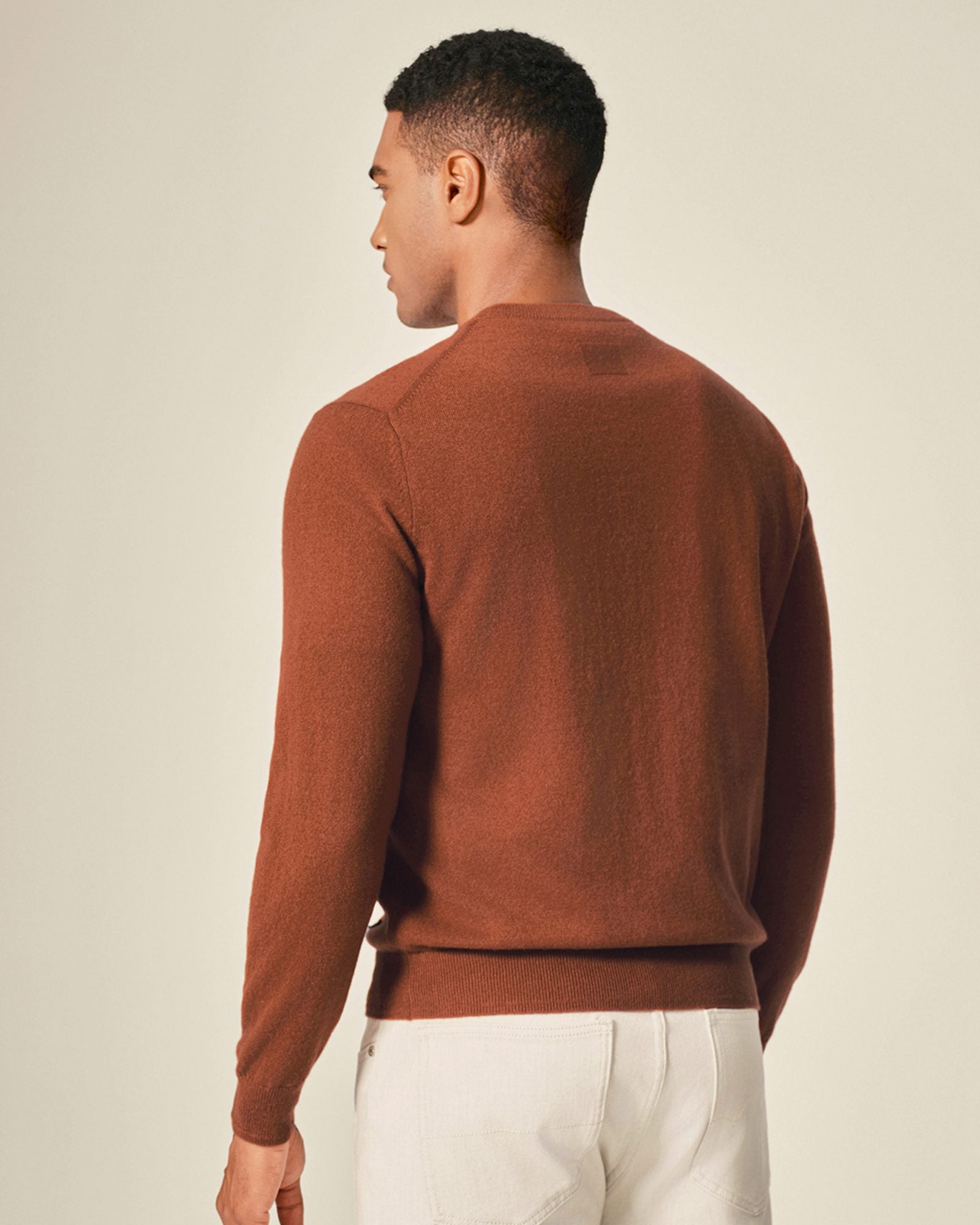 100% Luxe Cashmere Crew Neck Pullover Sweater