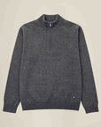 Men's Pure Cashmere Quarter Zip Sweater